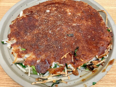 ライスペーパーを使って!えのきのチーズ焼き